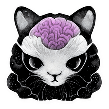 Load image into Gallery viewer, Brainy Cat
