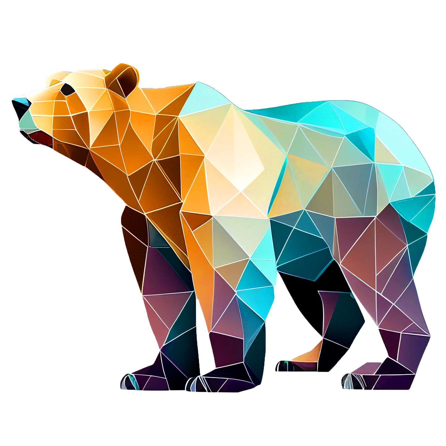 Poly Polar Bear